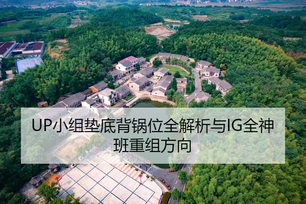 UP小组垫底背锅位全解析与IG全神班重组方向